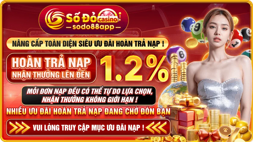 banner hoàn trả nạp sodo88app